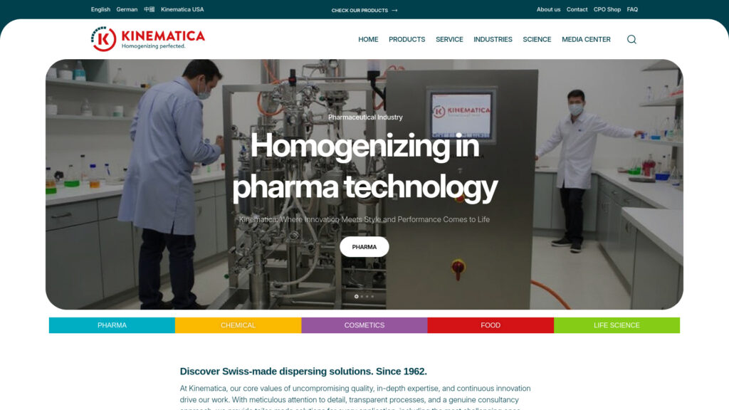 Cover image for Kinematica : GPS Coordinates 47.042208 ; 8.179322