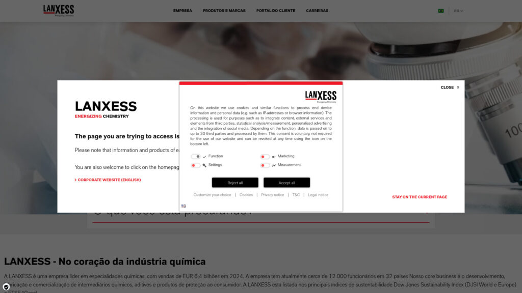 Cover image for LANXESS - INDUSTRIA DE PRODUTOS QUIMICOS E PLASTICOS LTDA : GPS Coordinates -23.2137961 ; -47.5737723