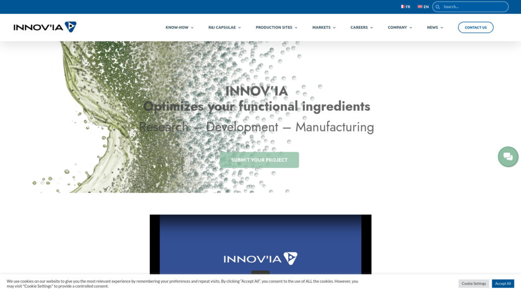 Cover image for Innovia : GPS Coordinates 46.1501349 ; -1.2072247