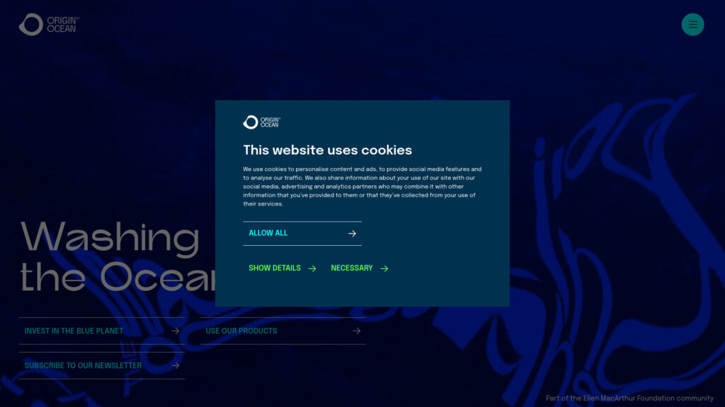 Cover image for Origin by Ocean : GPS Coordinates 60.1801061 ; 24.823396