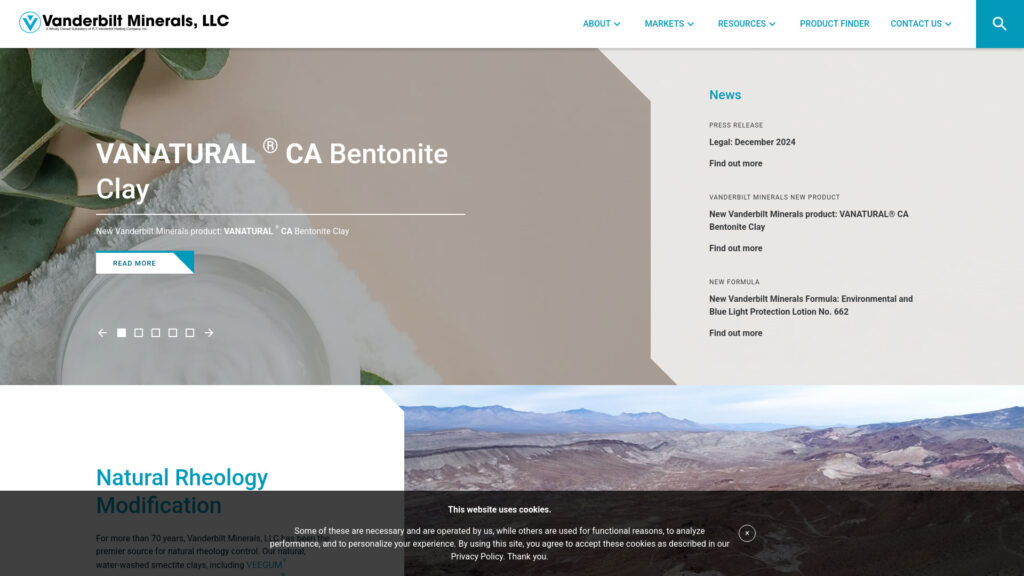 Cover image for Vanderbilt Minerals : GPS Coordinates 41.1138517 ; -73.4076534