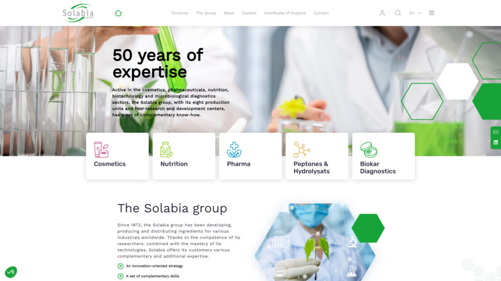 Cover image for Solabia Group : GPS Coordinates 48.8969593 ; 2.4078416