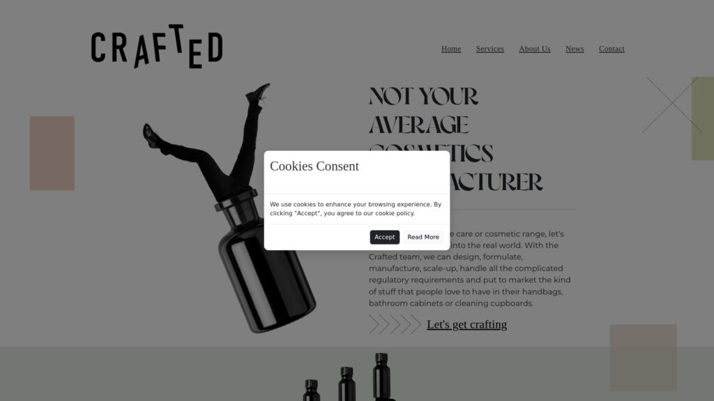 Cover image for Crafted Chemicals : GPS Coordinates 52.0373937 ; -0.6850688