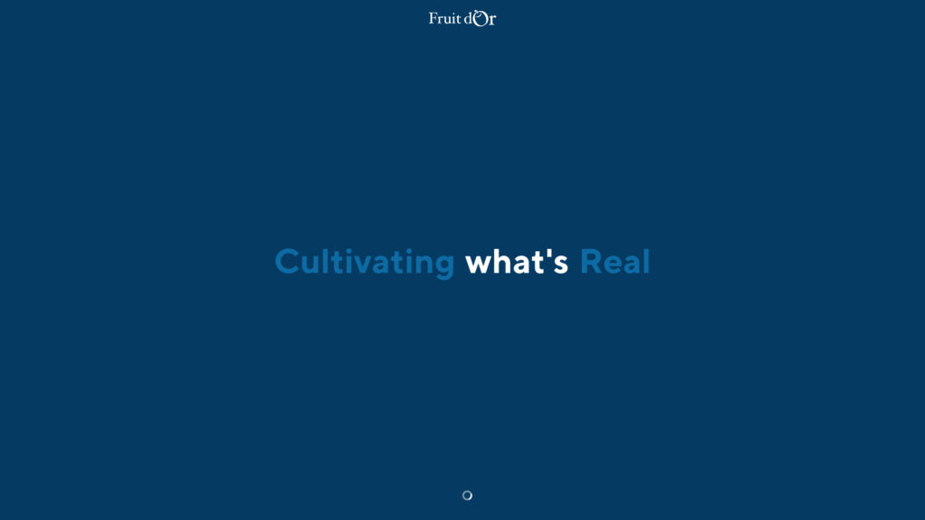 Cover image for Fruit dOr : GPS Coordinates 46.3768005 ; -71.8637161