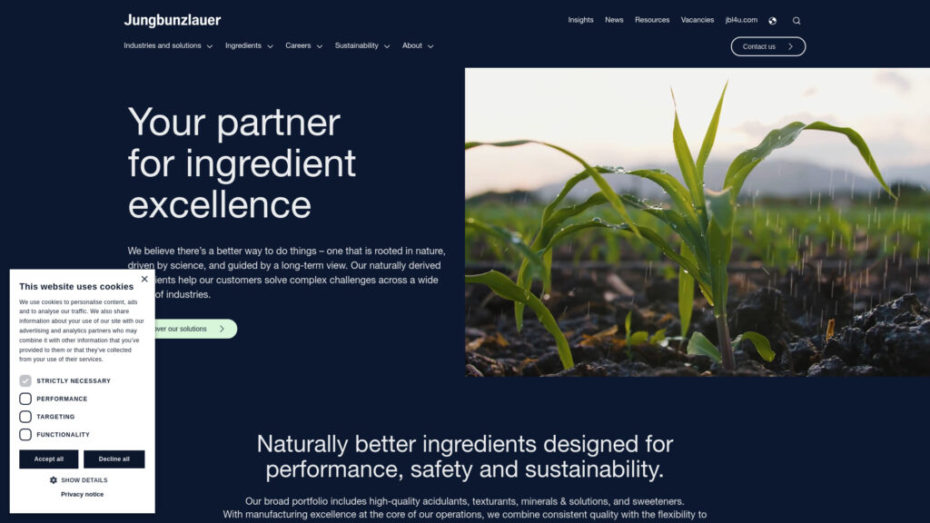 Cover image for Jungbunzlauer : GPS Coordinates 47.5537 ; 7.6006747