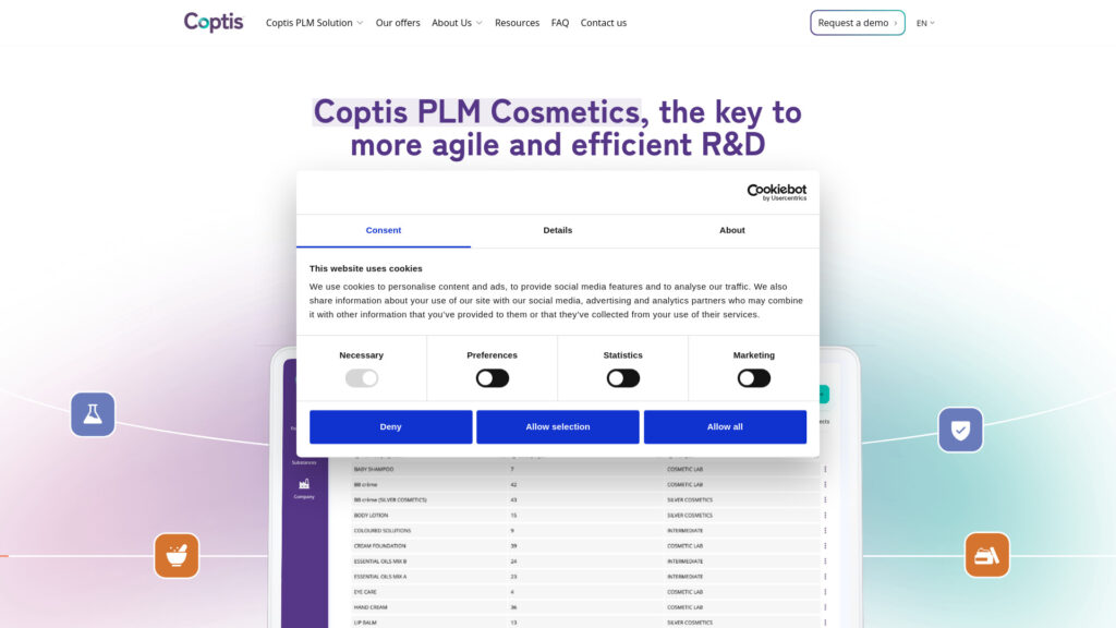 Cover image for Coptis Asia : GPS Coordinates 48.87728281 ; 2.126334751