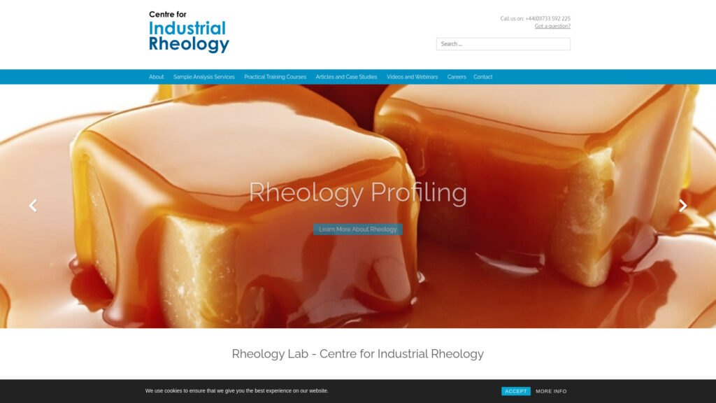 Cover image for Centre for Industrial Rheology : GPS Coordinates 51.0054881 ; -1.1131075